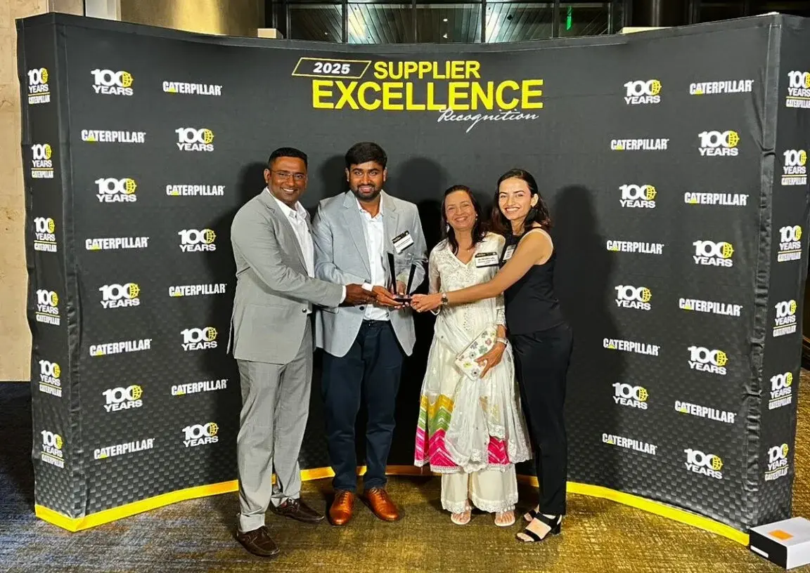 ISMAT wins Caterpillar Supplier Excellence Award 2025